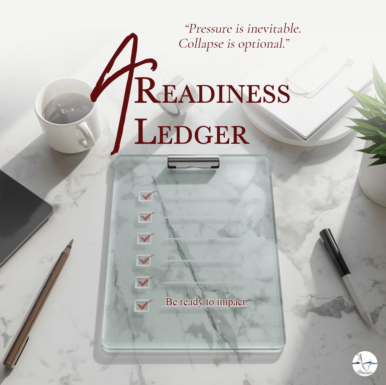 A Readiness Ledger — Be Ready to Impact.