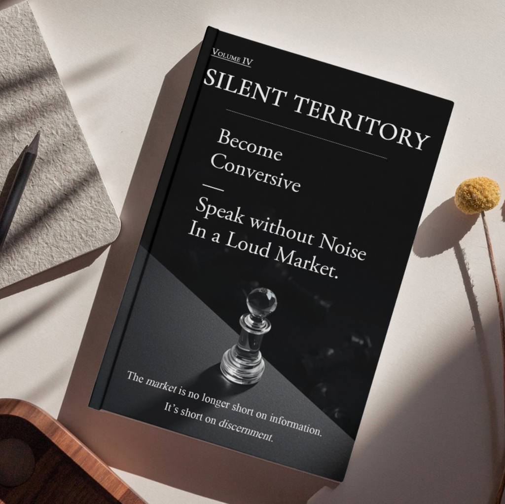 Volume IV — Silent Territory: Become Conversive. Speak without Noise in a Loud Market